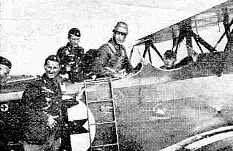Janzevics, Ventspils Air Festival, 1938